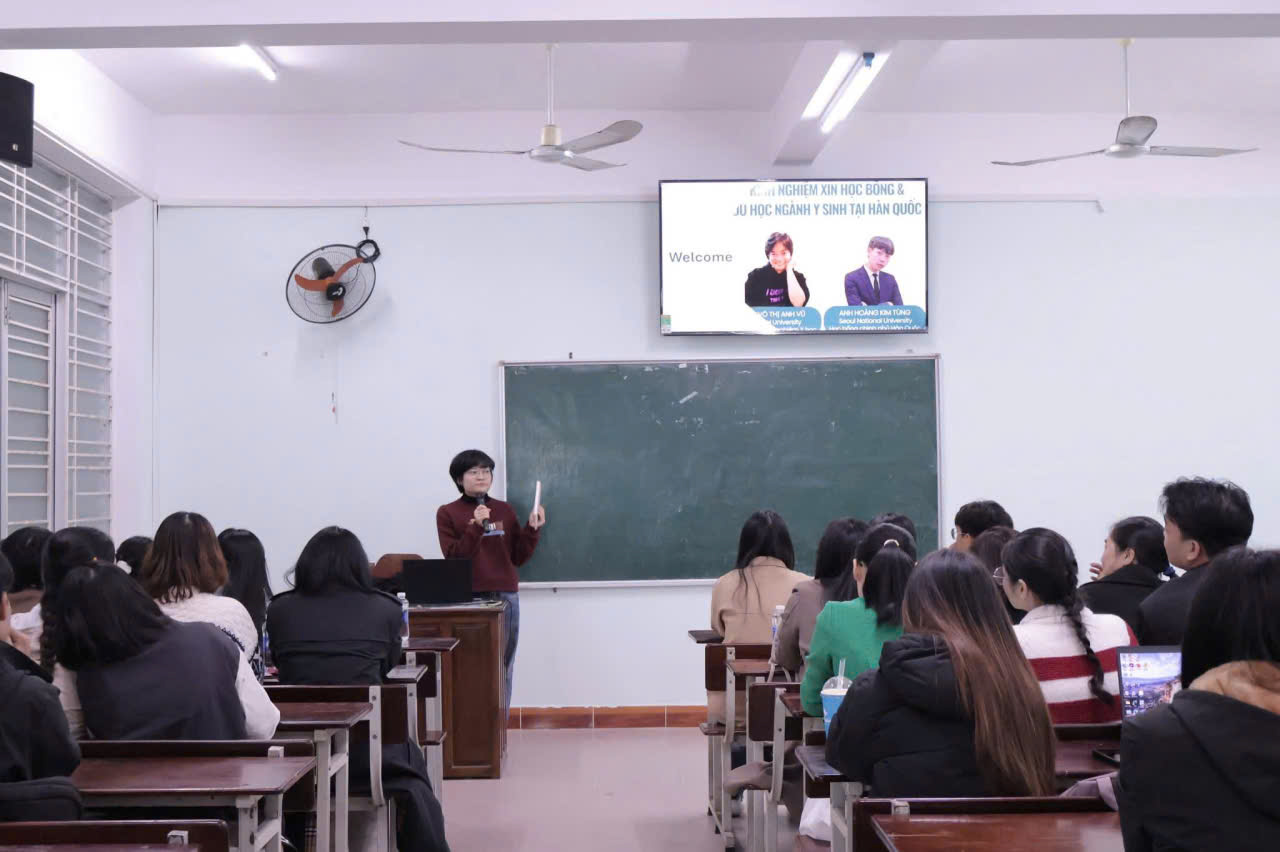 SEMINAR: CÁCH THỨC CHINH PHỤC HỌC BỔNG Y SINH TẠI XỨ SỞ KIM CHI