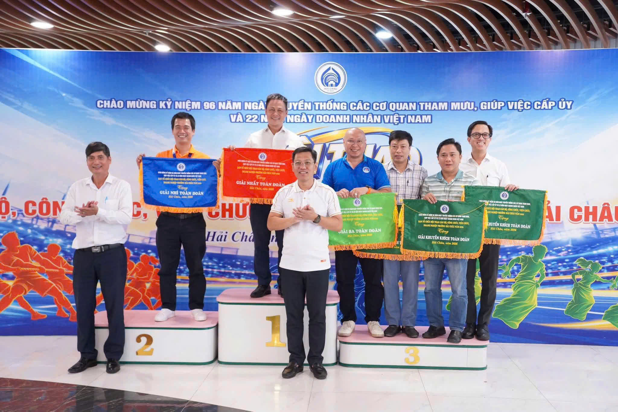 Đảng bộ Trường Đại học Kỹ thuật Y - Dược Đà Nẵng giành giải Ba toàn đoàn tại Hội thao phường Hải Châu