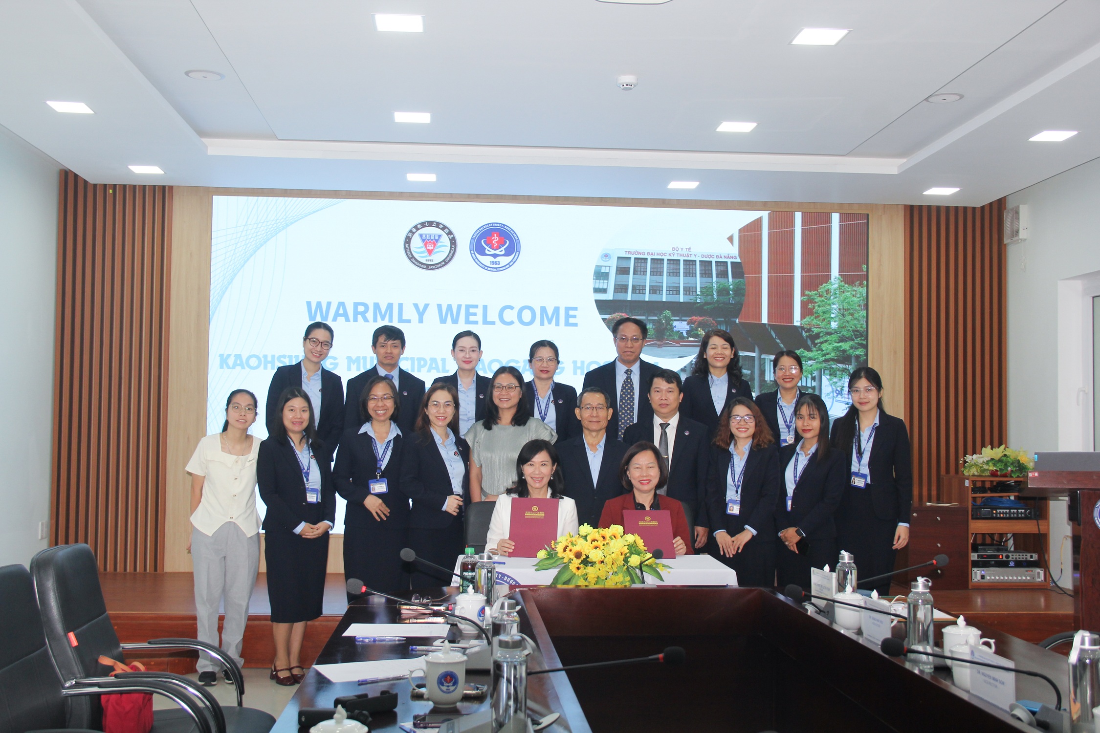 Trường Đại học Kỹ thuật Y - Dược Đà Nẵng ký kết hợp tác với Bệnh viện Tiểu Cảng, Đài Loan