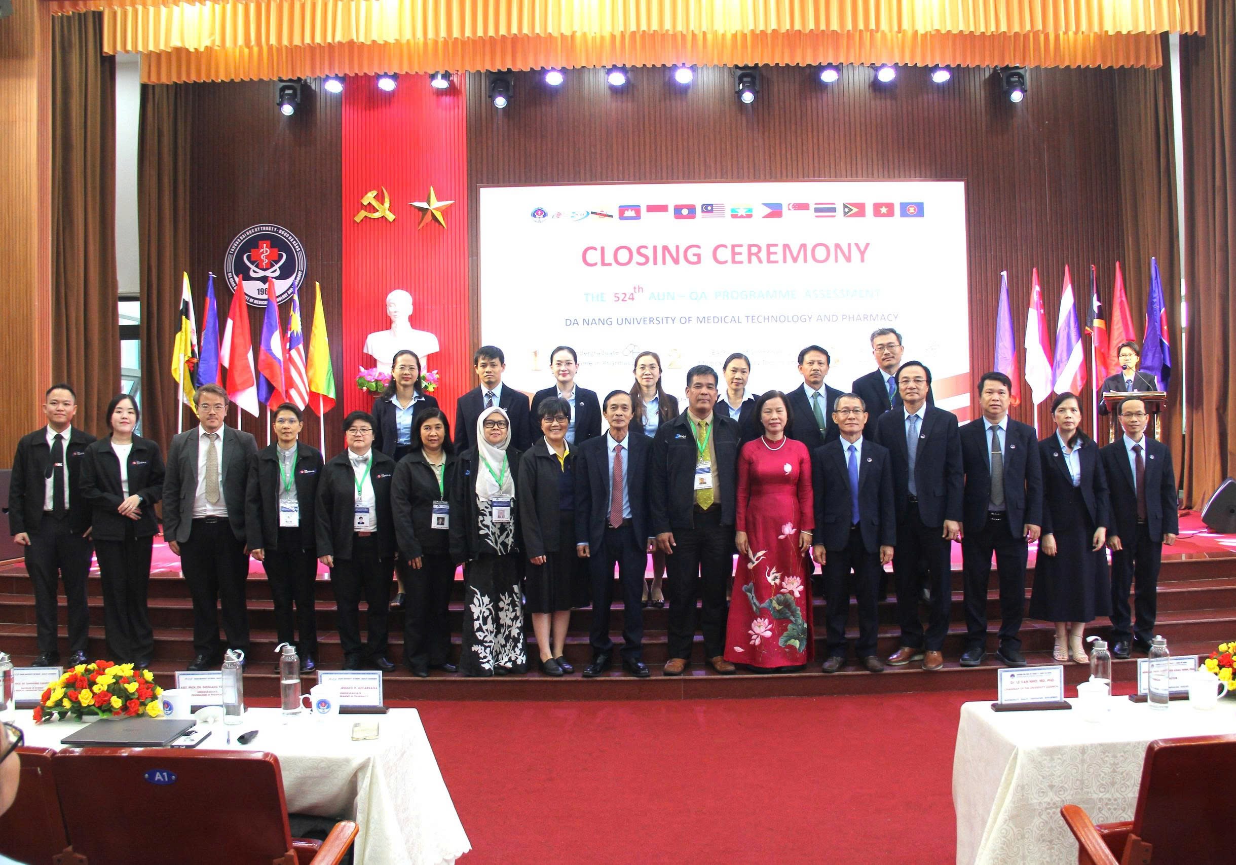 Trường Đại học Kỹ thuật Y - Dược Đà Nẵng bế mạc đợt đánh giá ngoài AUN-QA đối với 03 chương trình đào tạo